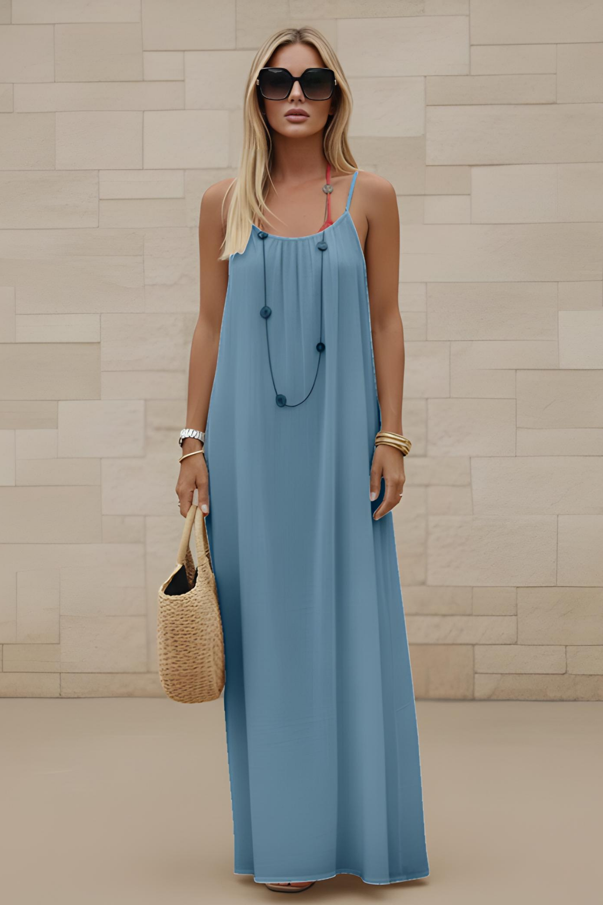 bleu acier doux